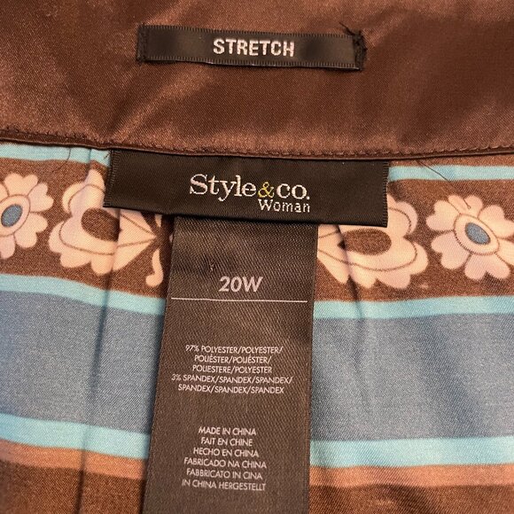 New Style & Co. Top: Size 20w - Picture 13 of 15